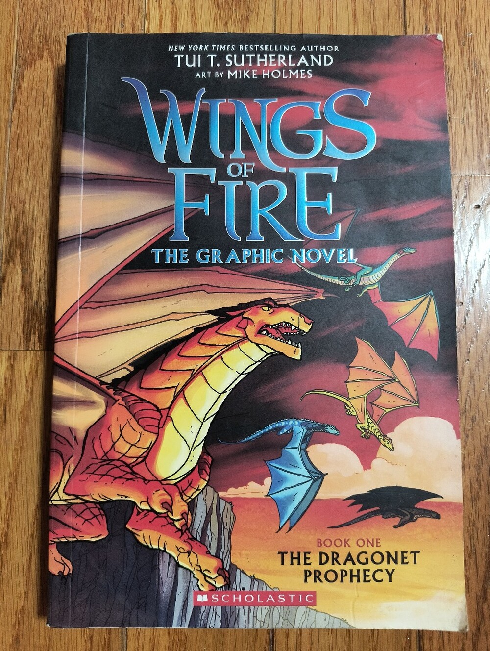🔥BOGO FREE🔥Wings of Fire The Graphic Novel. Book 1 the Dragonet Prophecy